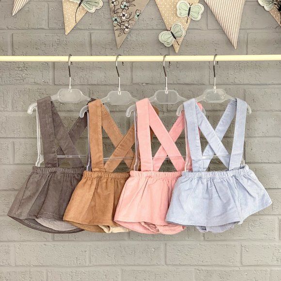 CALAMARO Suspender Skirt w/Bloomers - Picture 2 of 4